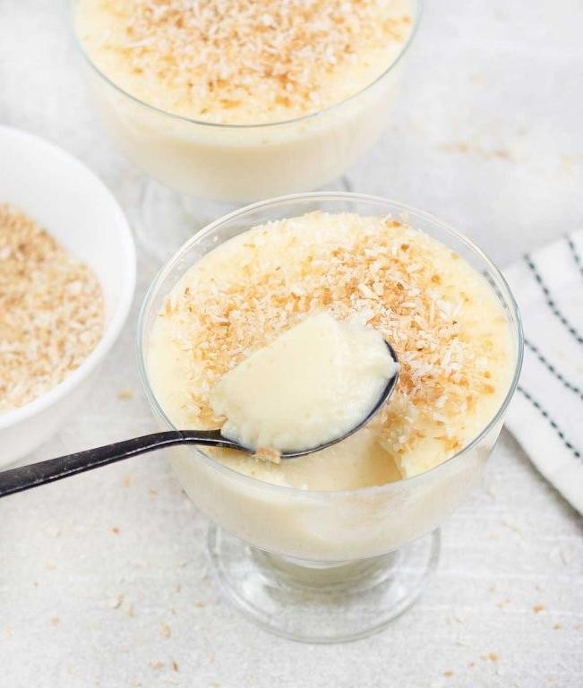 Coconut Condensed Milk Pudding