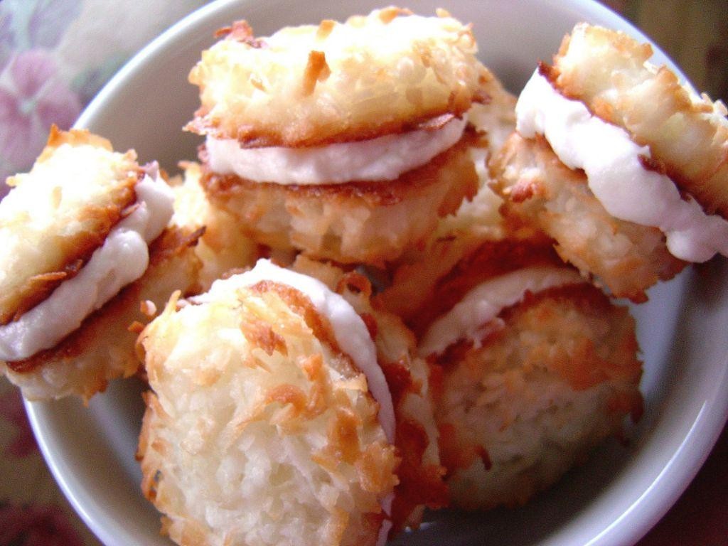 Coconut Condensed Milk Sandwich Cookies