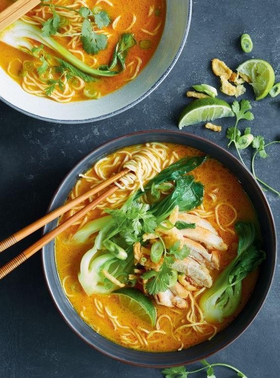 Coconut Curry Chicken Ramen