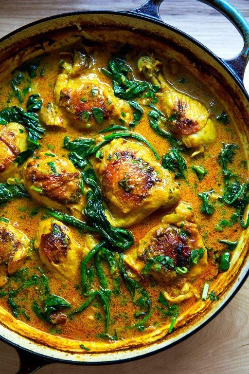 Coconut Curry Chicken in a Pot