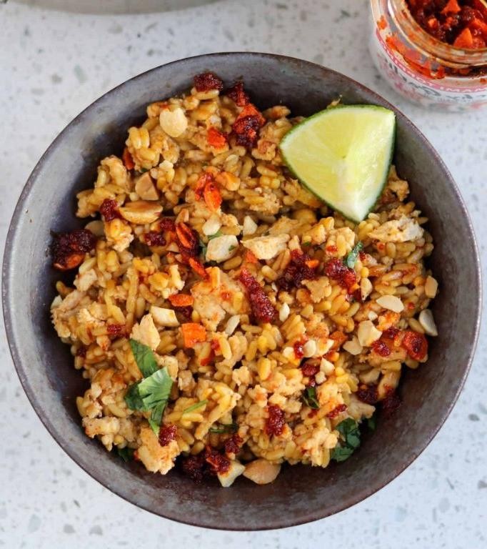 Coconut Curry Ground Chicken Breast