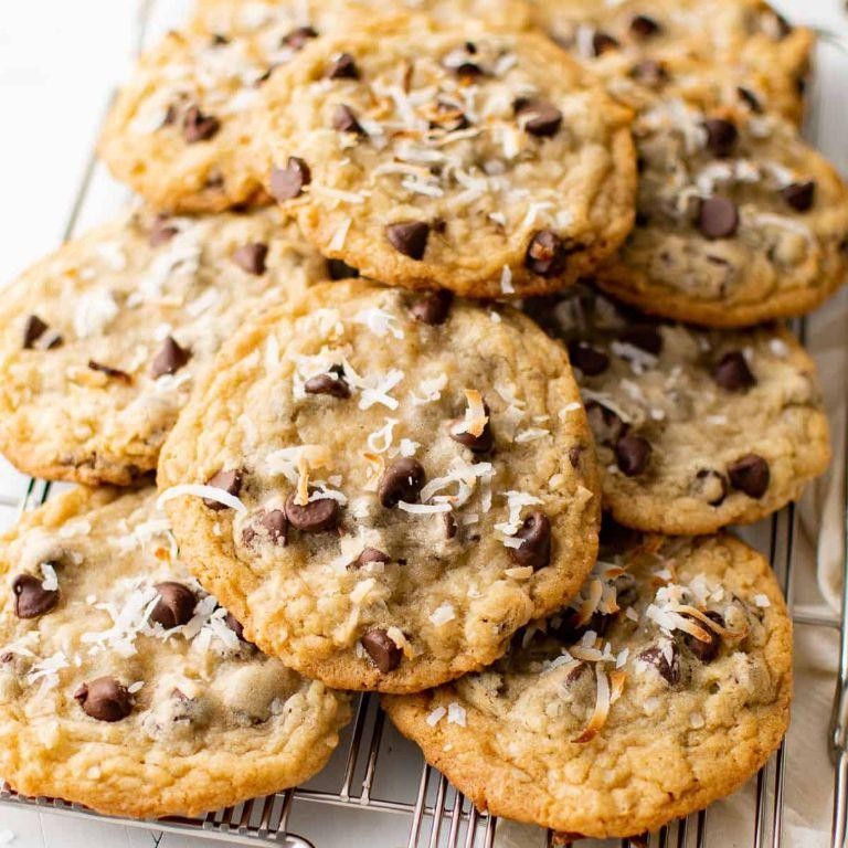 Coconut Flake Potato Chip Cookies