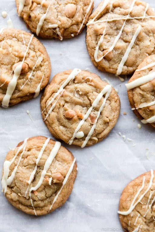 Coconut Macadamia Hermit Cookies