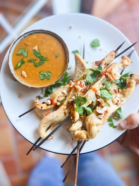 Coconut Milk Chicken Satay