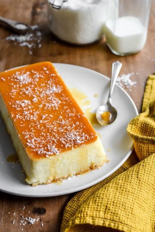 Coconut Milk Flan