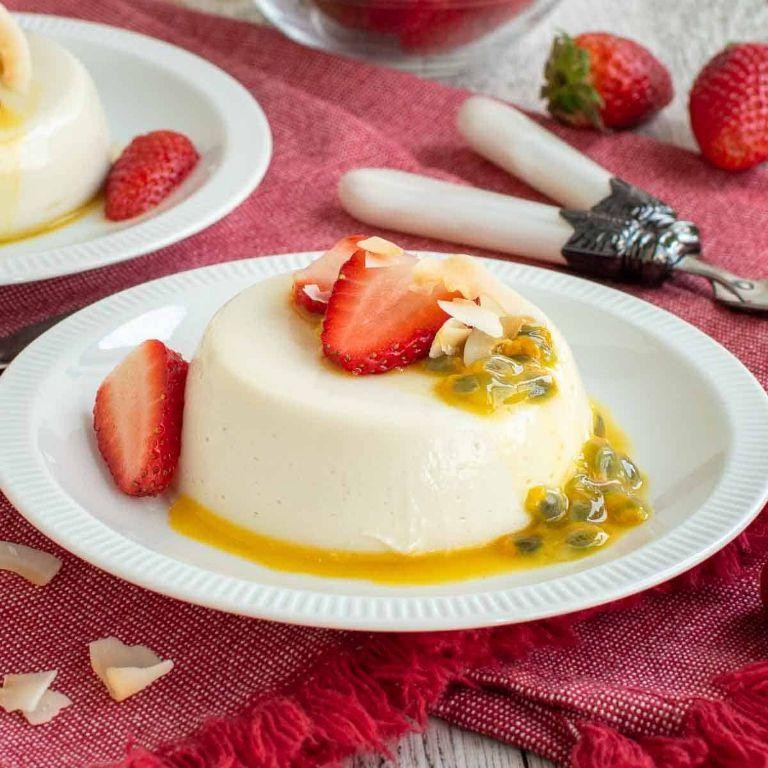 Coconut Milk Panna Cotta