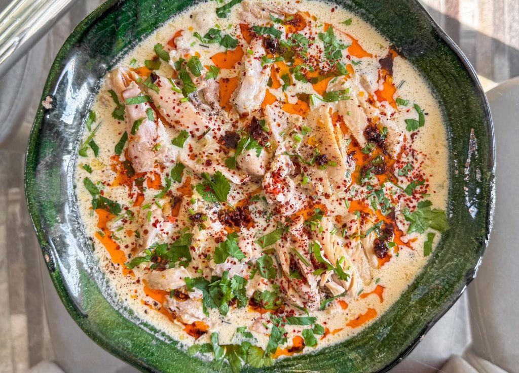Coconut Milk Poached Chicken Breast