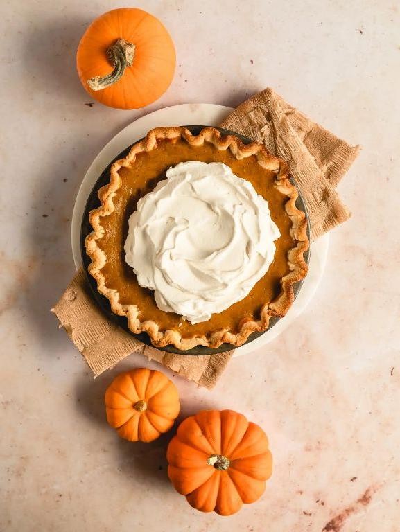 Coconut Milk Pumpkin Pie