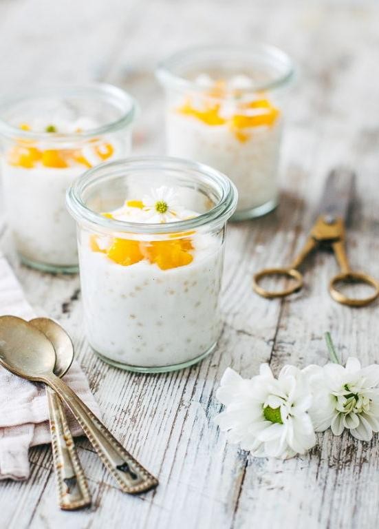 Coconut Milk Tapioca Pudding