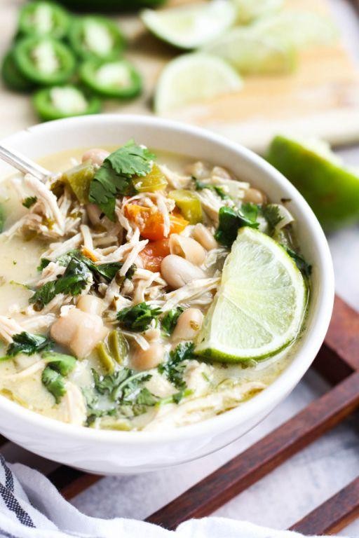 Coconut Milk White Chicken Chili