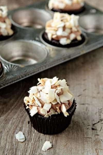 Coconut Mocha Muffin Cake