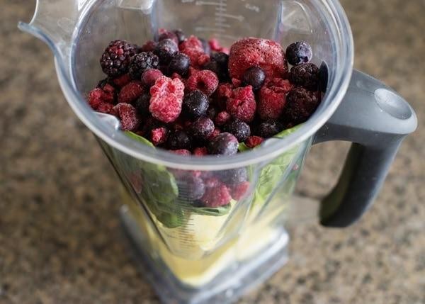 Coconut Oil and Mixed Berry Fusion