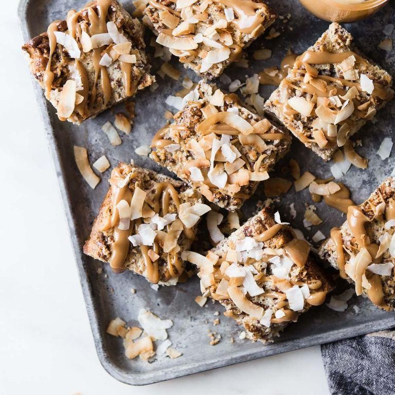 Coconut Pecan Caramel Treats