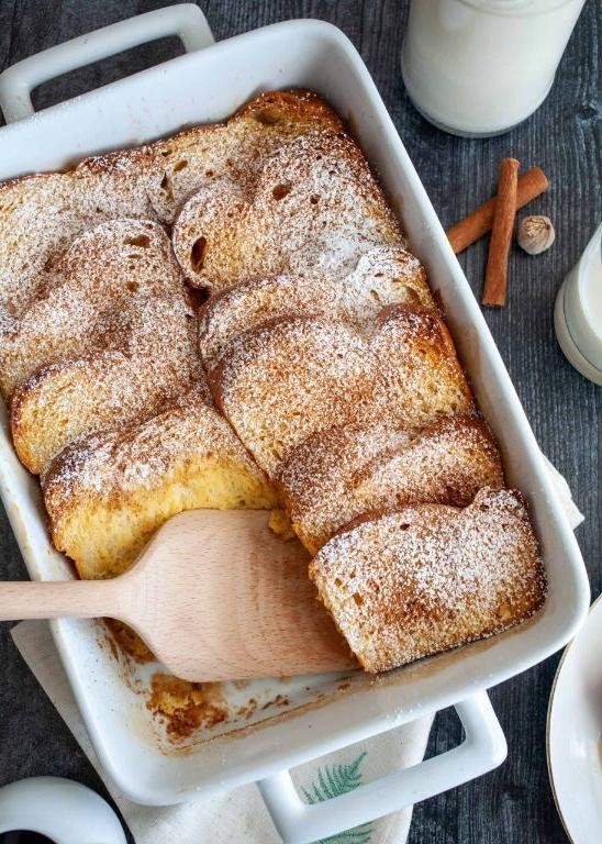 Coconut Rum Challah French Toast