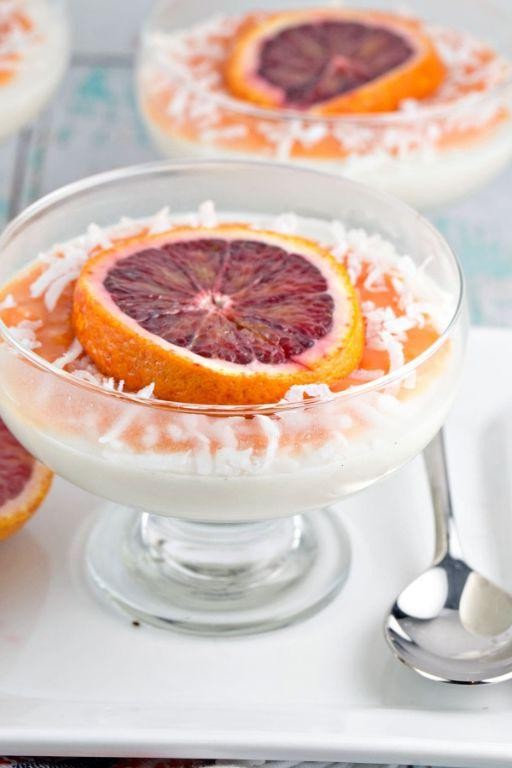 Coconut and Orange Curd Parfait