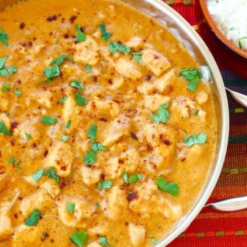 Coconut and Peanut Butter Chicken Stew