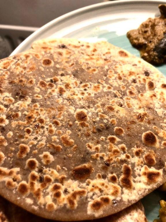Coconut and Sesame Chapati
