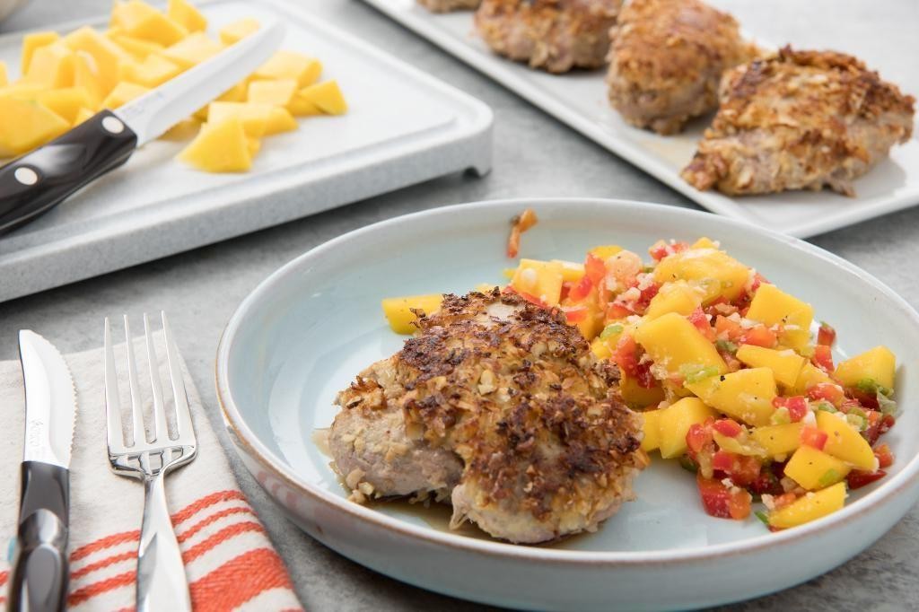 Coconut-Crusted Pork Tenderloin