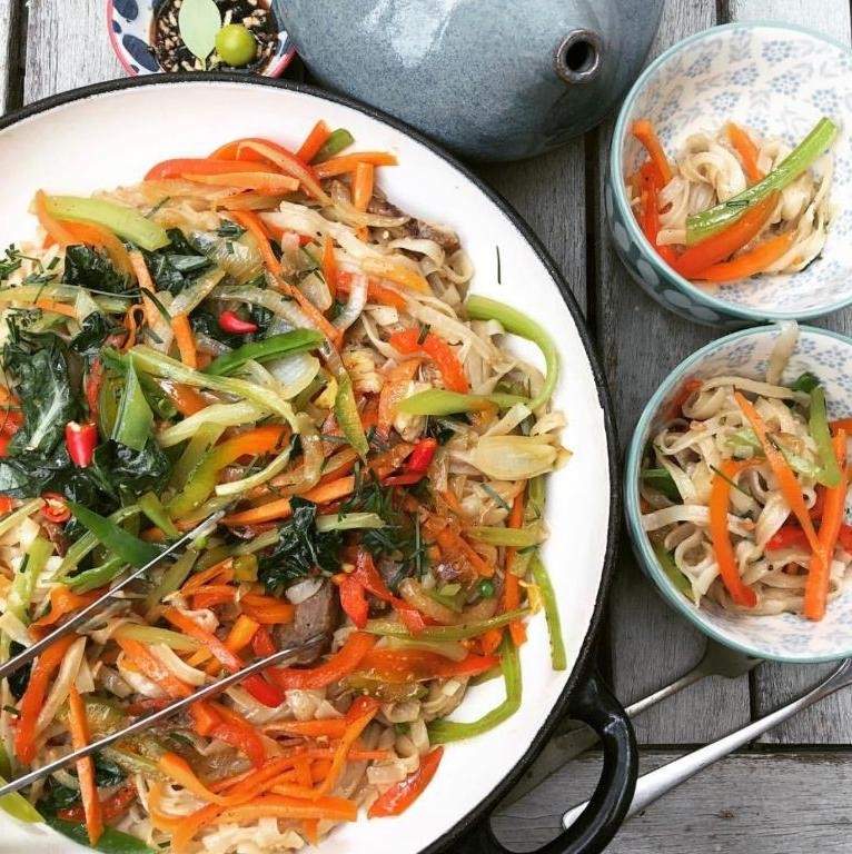 Coconut-Infused Pancit Buko