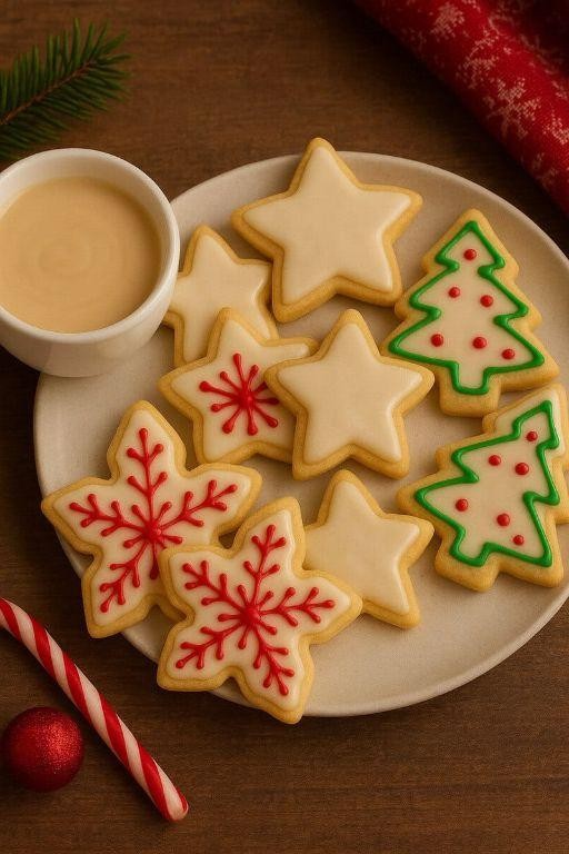 Coffee Creamer Frosted Sugar Cookies