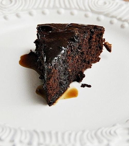 Coffee Syrup Chocolate Cake