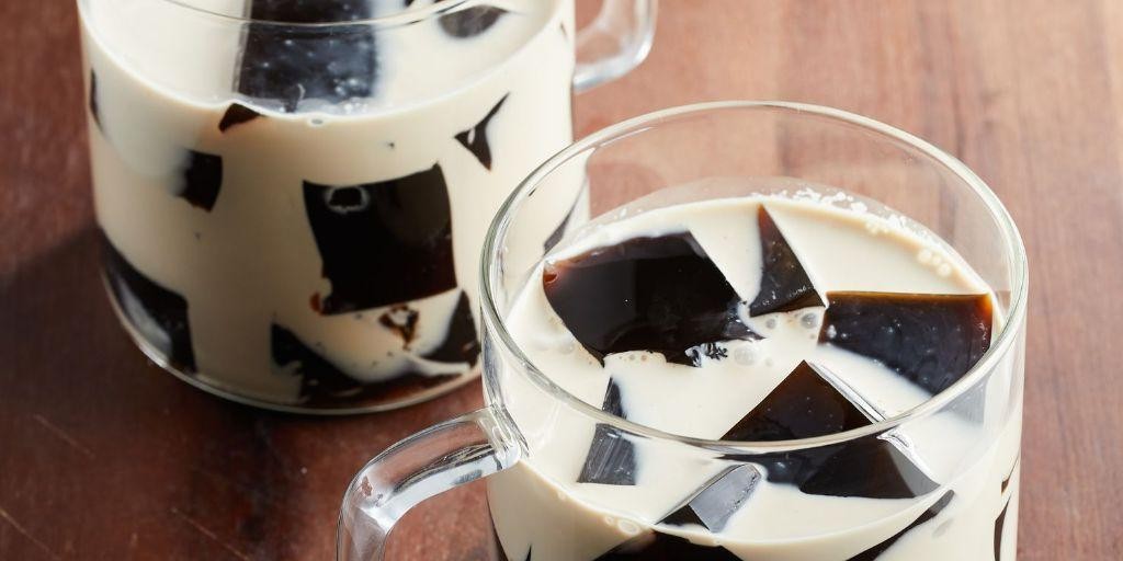 Coffee and Cream Jello Treat
