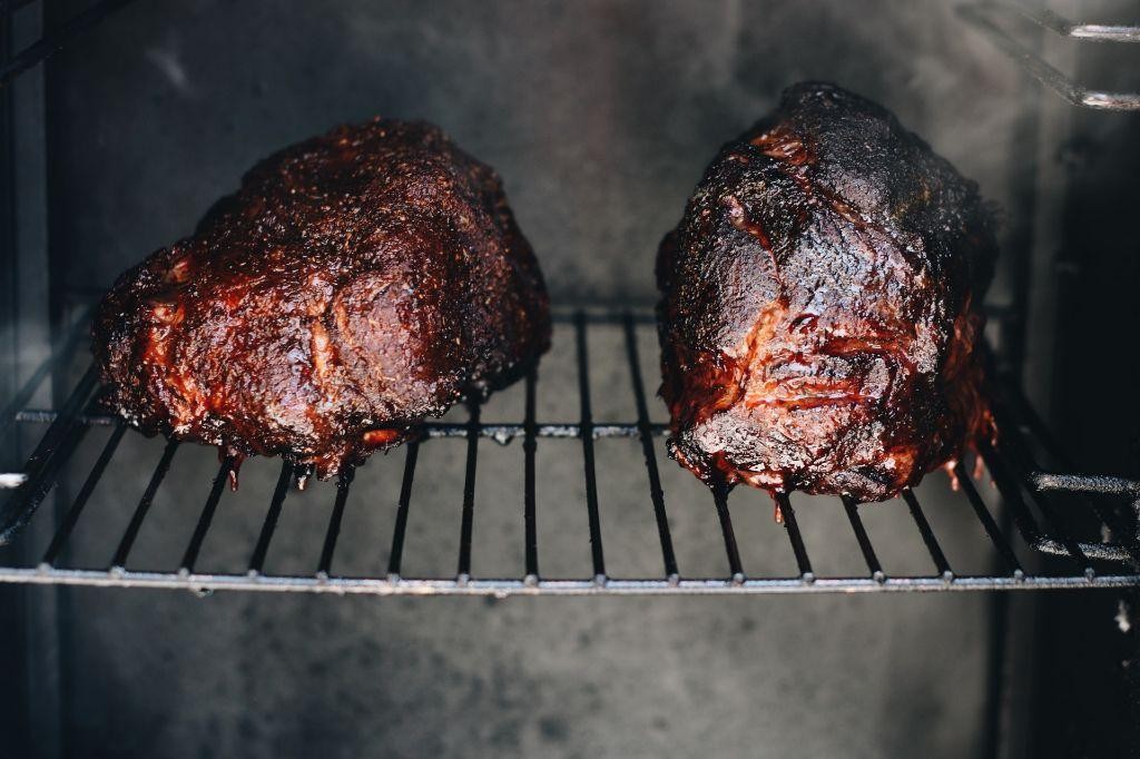 Coffee-Rubbed Smoked Pork Shoulder