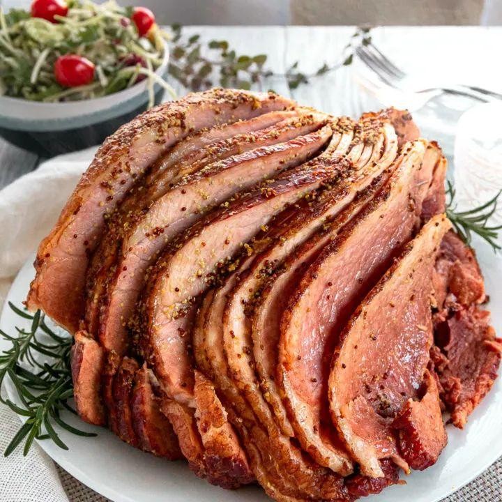 Coke Braised Slow Cooker Ham