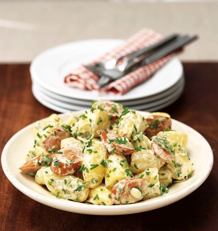 Cold German Potato and Sausage Salad