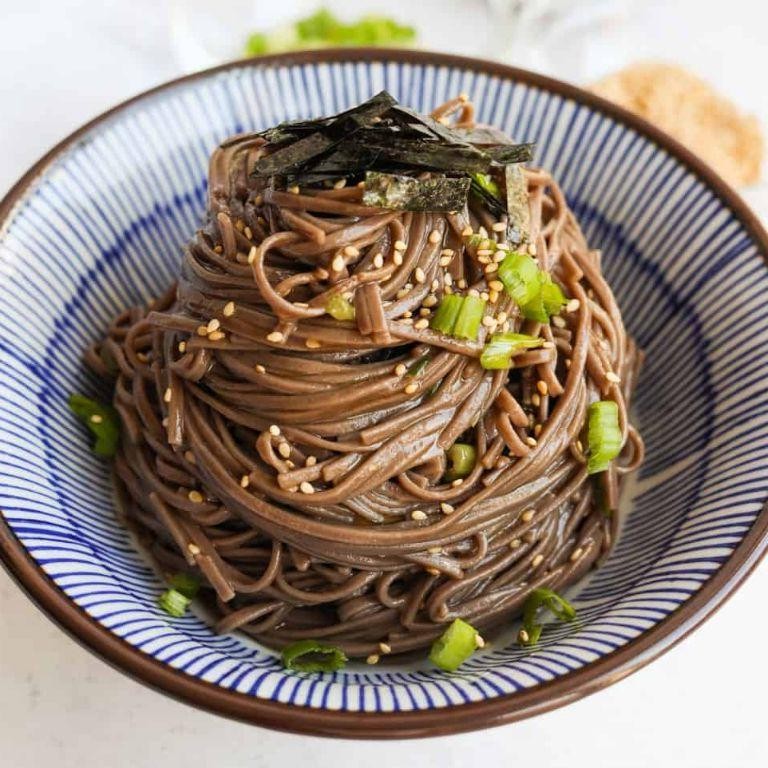 Cold Soba Noodles with Sesame Sauce