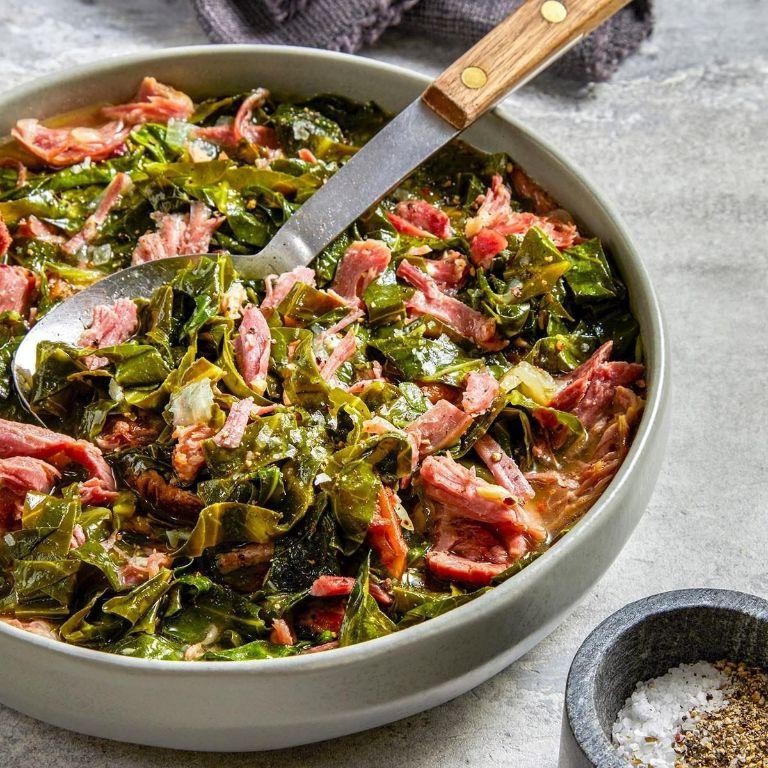 Collard Greens with Smoked Turkey