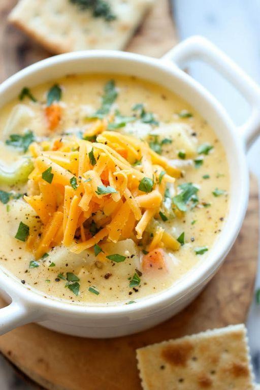 Comforting Canned Chicken and Potato Chowder
