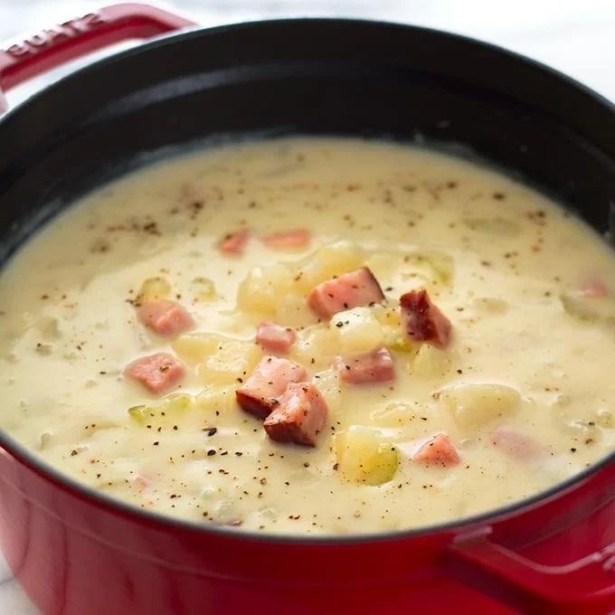 Comforting Ham and Potato Soup