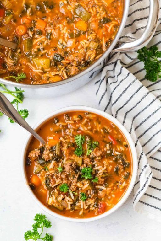 Comforting Sausage and Rice Stew