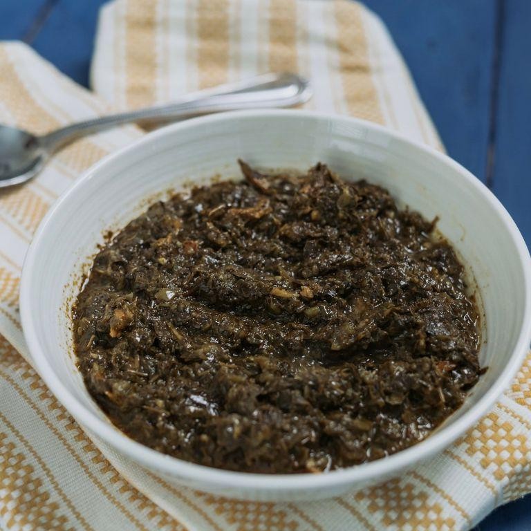 Congo Pondu with Smoked Fish