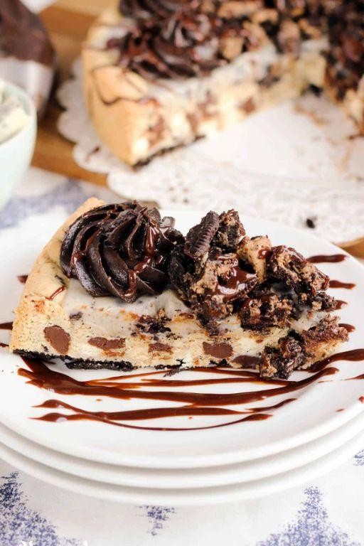 Cookies and Cream Cookie Cake Symphony