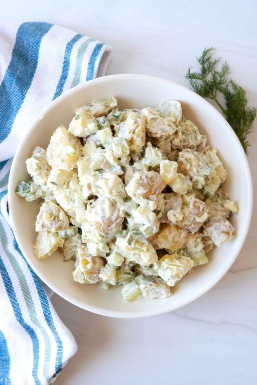Cool Cucumber and Dill Potato Salad