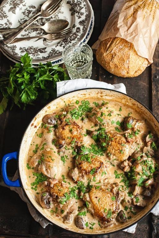 Coq au Vin Blanc