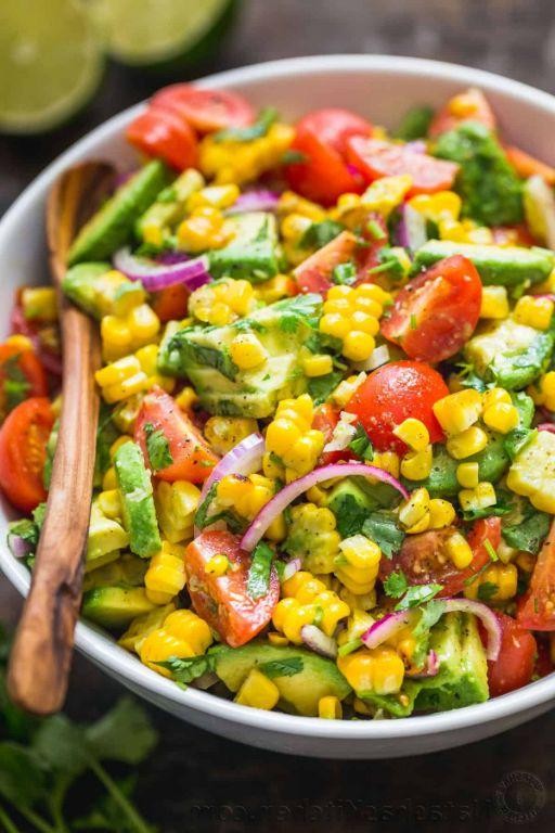 Corn and Avocado Salad