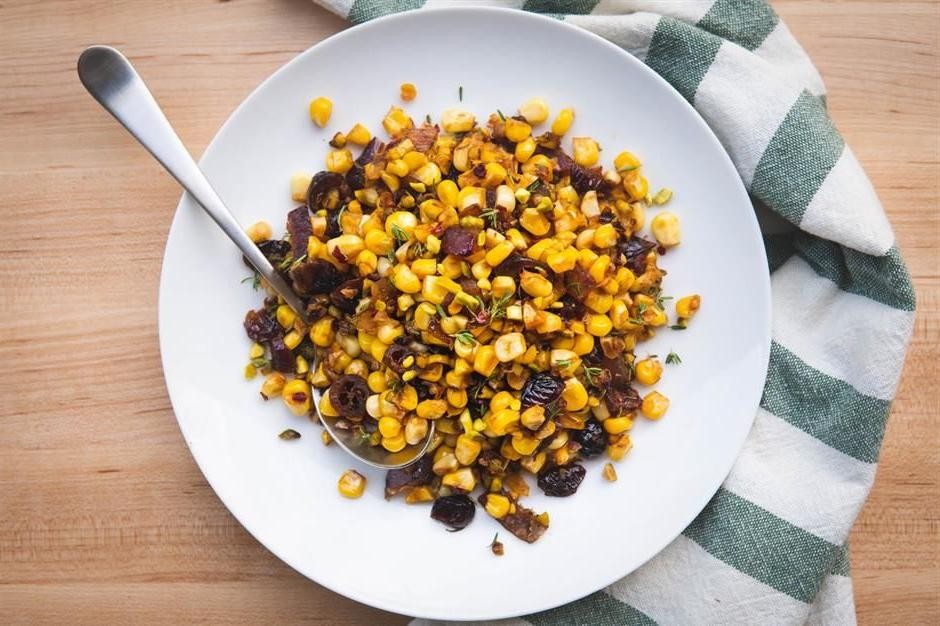 Corn and Cranberry Salad