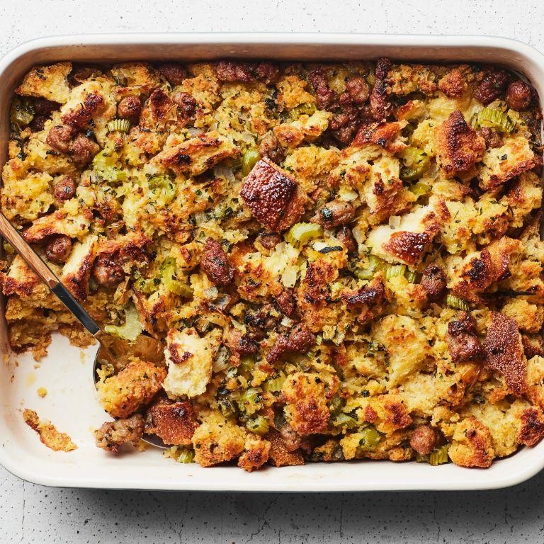 Cornbread and Sausage Stove Top Stuffing