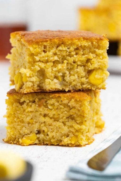 Cornbread with Canned Corn