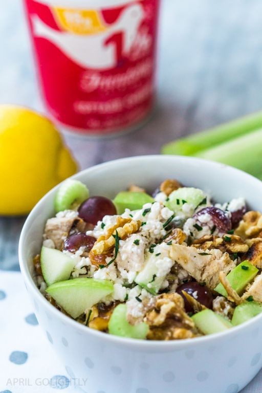 Cottage Cheese Citrus and Walnut Salad