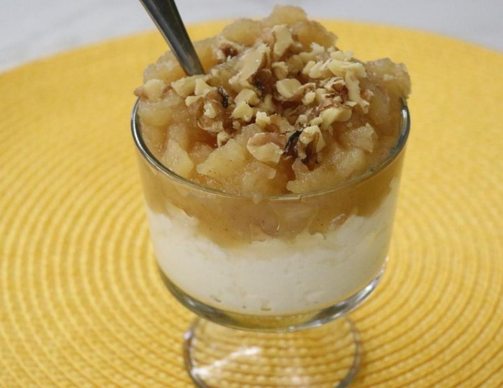 Cottage Cheese and Apple Sauce Medley