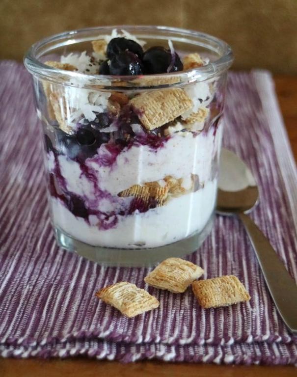 Cottage Cheese and Berry Parfait