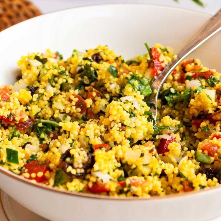 Couscous Tabbouleh with Fresh Parsley