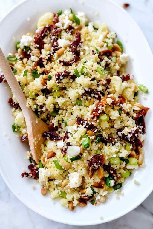 Couscous with Pine Nuts and Sun-Dried Tomatoes