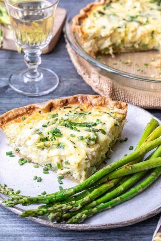 Crab and Gruyere Cheese Quiche