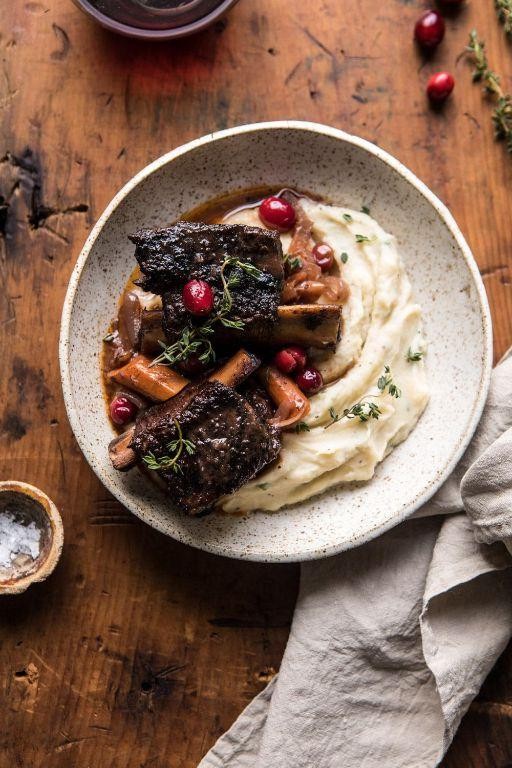Cranberry Balsamic Short Ribs