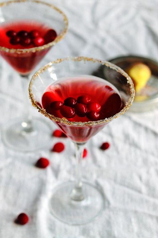 Cranberry Ginger Martini